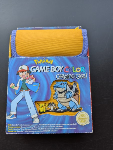 Game Boy Color Pokemon Tasche OVP