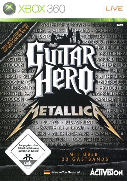 Guitar Hero: Metallica OVP