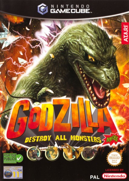 Godzilla: Destroy all Monsters Melee OVP
