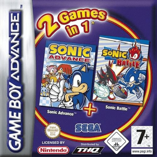 2 in 1: Sonic Advance + Sonic Battle OVP