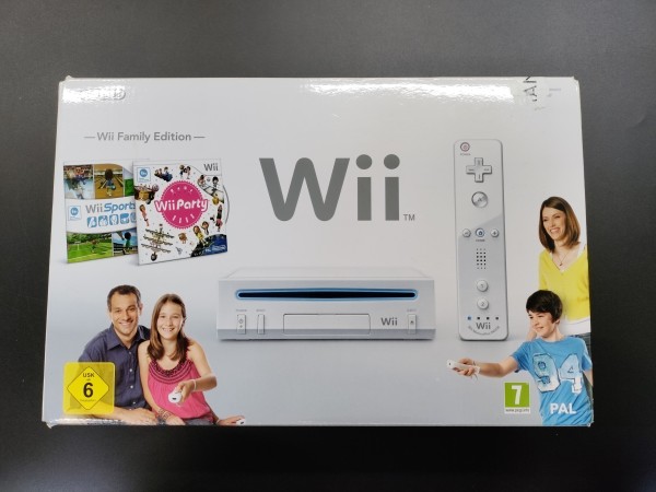 Wii Konsole Weiss Wii Family Pack OVP