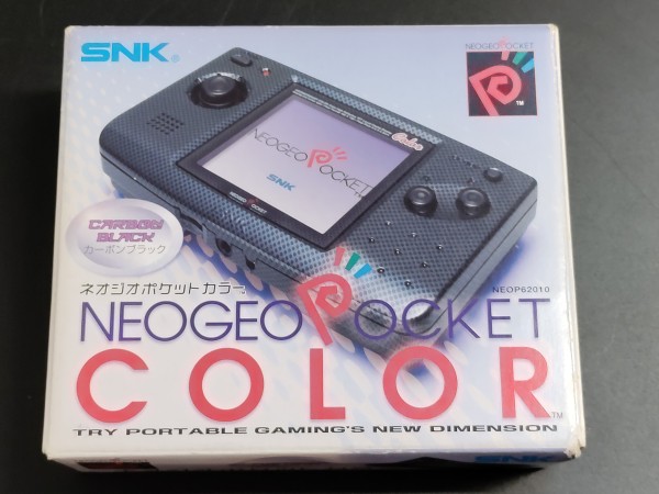Neo Geo Pocket Color Carbon Black OVP