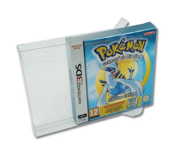 PET Schutzhülle für Nintendo 3DS Pokemon Boxen