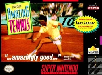 David Crane's Amazing Tennis US NTSC (Budget)