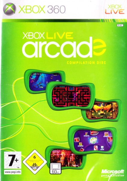 XBox Live Arcade Compilation Disc OVP *sealed*