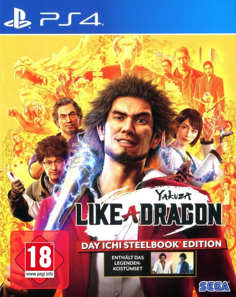 Yakuza: Like a Dragon - Day Ichi Steelbook-Edition OVP