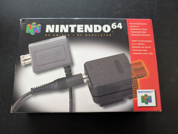 Nintendo Antennenmodulator RF OVP