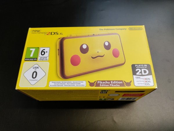 New Nintendo 2DS XL - Pokemon Pikachu Edition OVP