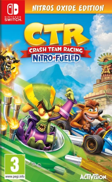 CTR Crash Team Racing: Nitro-Fueled - Nitros Oxide Edition OVP
