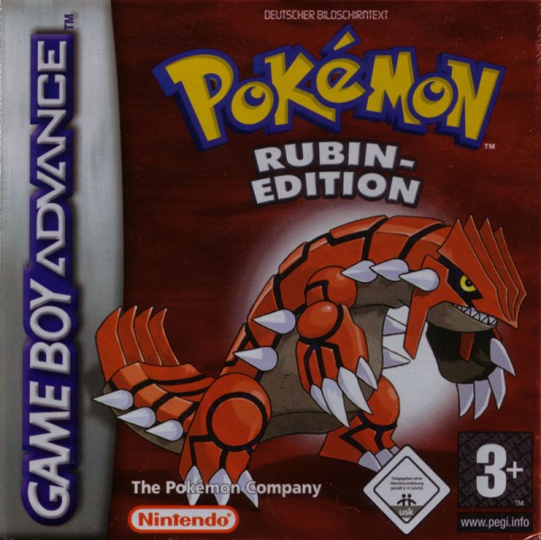 Pokemon Rubin Edition DE OVP