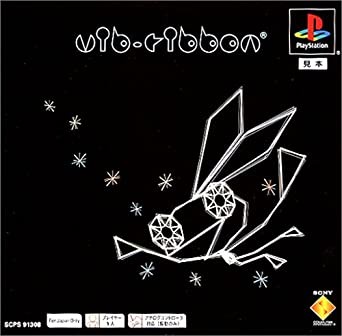 Vib-Ribbon PSOne Books JP NTSC OVP