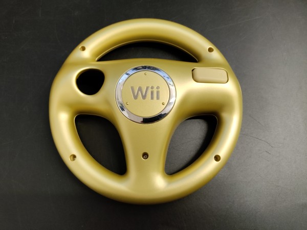Wii Wheel Lenkrad - Club Nintendo Gold Edition