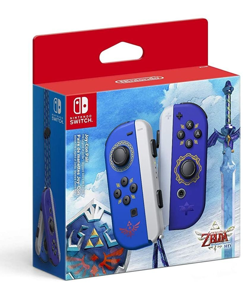 Legend of Zelda Skyward Sword Joycons - Nintendo outlet Switch