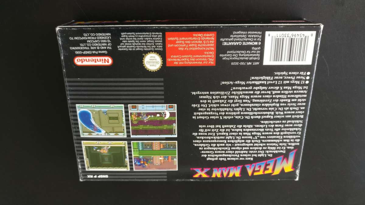 Zerda Mega Man X OVP | Jump 'n' Run | SNES | Nintendo