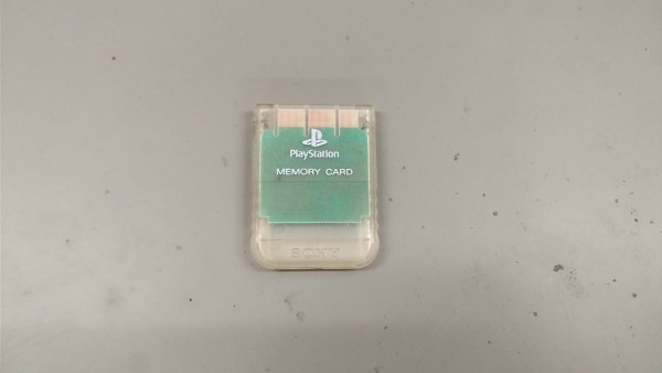 PS1 Memory Card