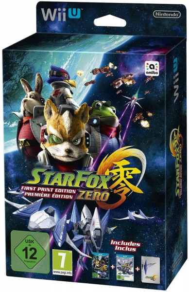 Star Fox Zero - First Print Edition OVP *sealed*