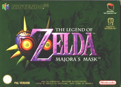 The Legend of Zelda: Majora's Mask OVP
