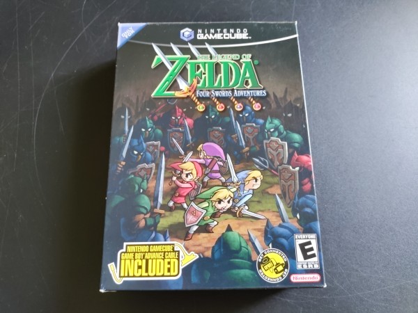The Legend of Zelda: Four Swords Adventures US NTSC OVP BigBox