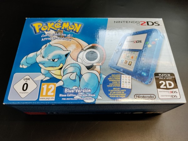 Nintendo 2DS - Pokemon Blau Edition OVP