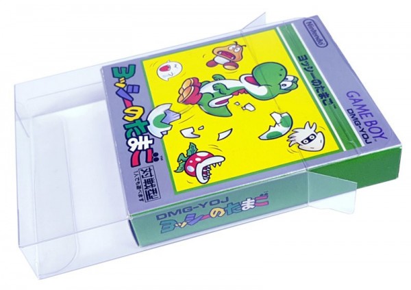 PET Schutzhülle für Game Boy JP OVP Small Boxen