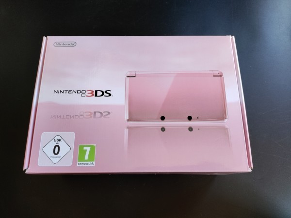 Nintendo 3DS Coral Pink OVP