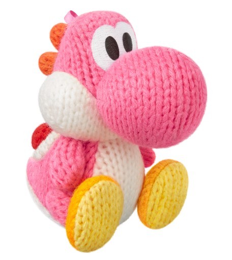 Amiibo - Rosa Woll-Yoshi (Yoshi's Woolly World Collection)