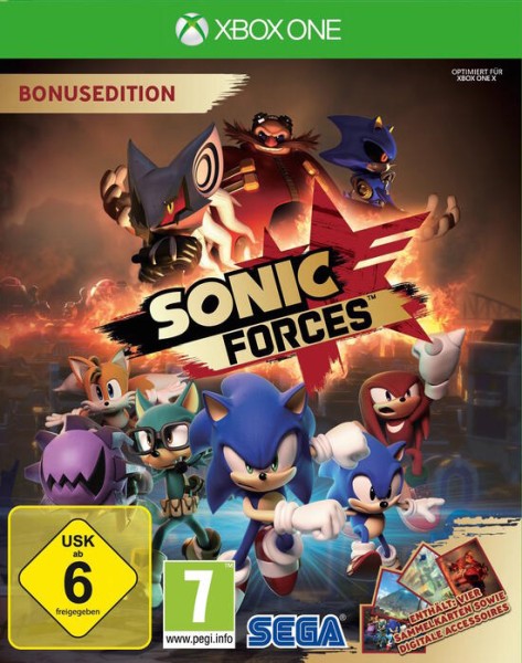 Sonic Forces - Bonus-Edition OVP (Budget)