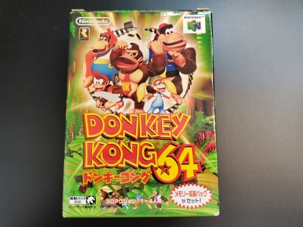 Donkey Kong 64 inkl. Expansion Pak JP NTSC OVP