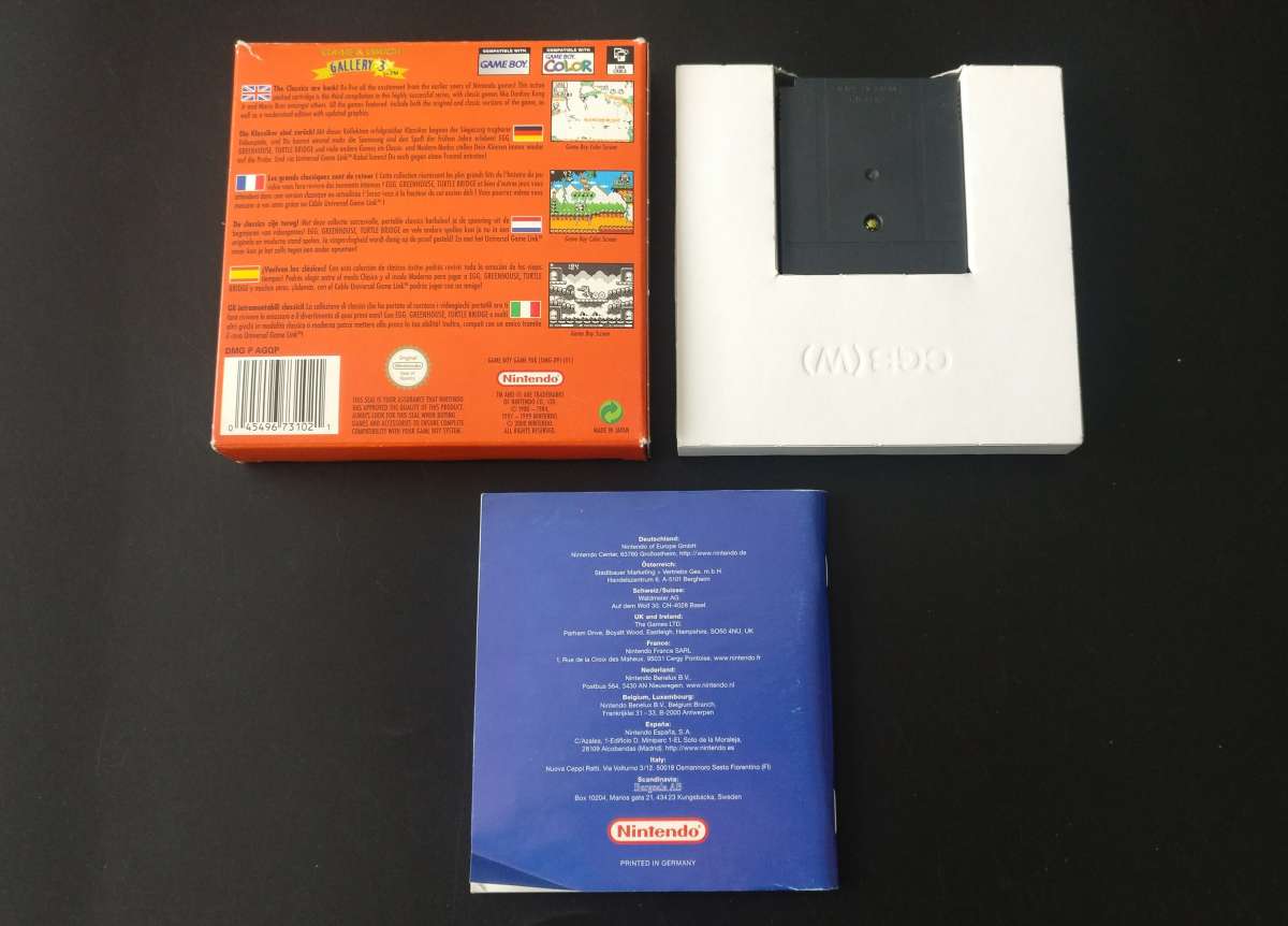 Game & Watch Gallery 3 OVP Arcade Game Boy Nintendo