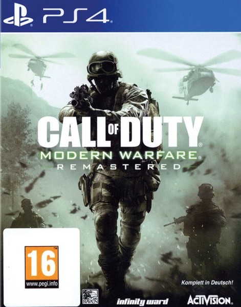 Call of Duty: Modern Warfare Remastered OVP