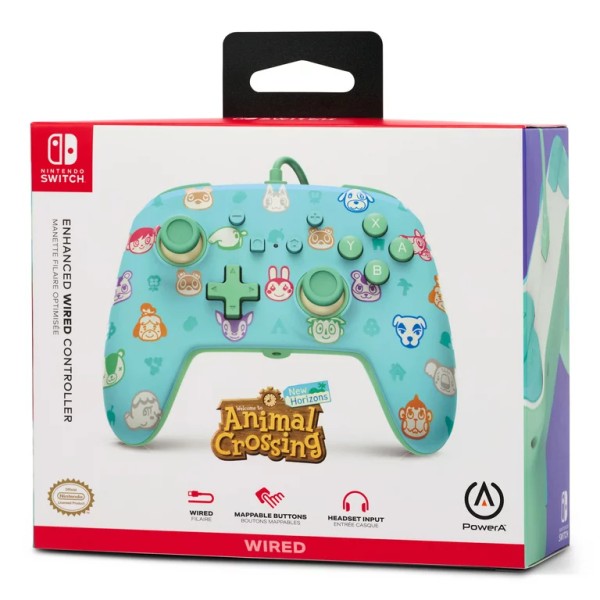 Enhanced Wired Controller Animal Crossing OVP