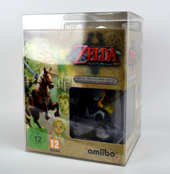 PET Schutzhülle für Wii U Amiibo Bundle OVP Box