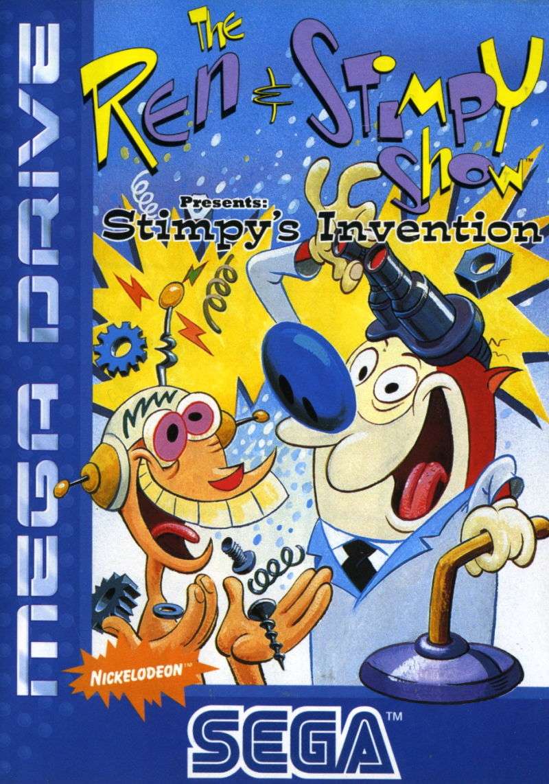 The Ren & Stimpy Show Presents Stimpy's Invention Jump 'n' Run Mega