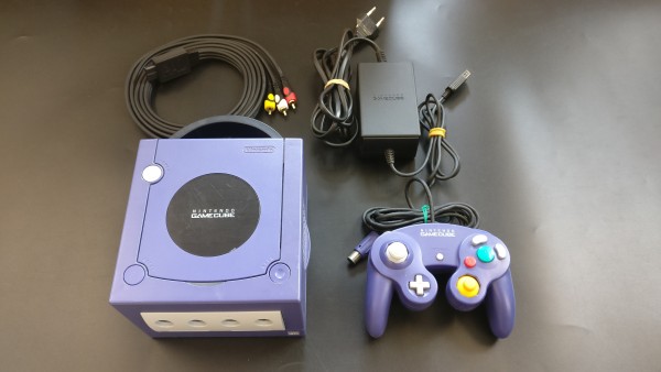 Nintendo GameCube Konsole Lila