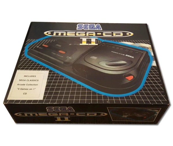 PET Schutzhülle für Sega Mega CD II OVP Box