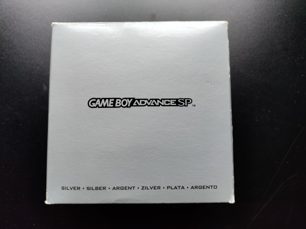 Game Boy Advance SP Silber OVP