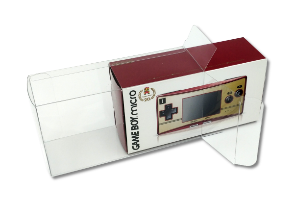 PET Schutzhülle für Game Boy Micro JP OVP Box