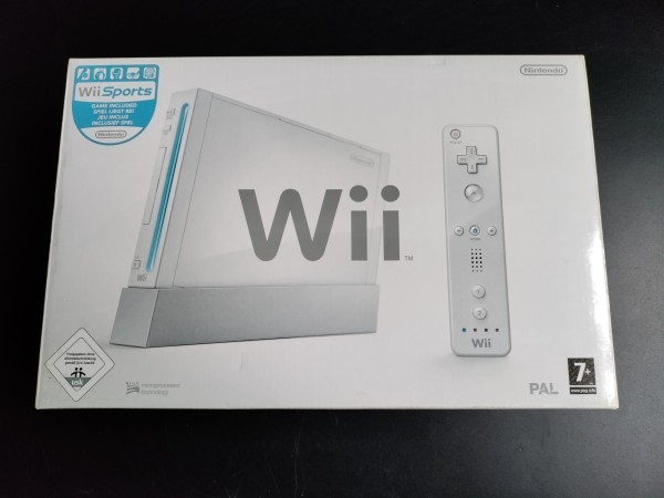 Wii Konsole Weiss OVP