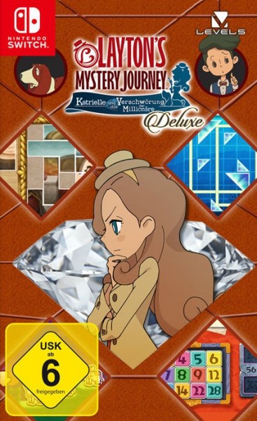 Layton's Mystery Journey: Katrielle und die Verschwörung der Millionäre - Deluxe OVP