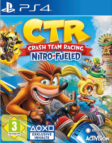 CTR Crash Team Racing: Nitro-Fueled OVP