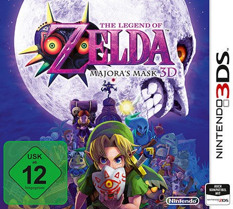 The Legend of Zelda: Majora's Mask 3D OVP *sealed*