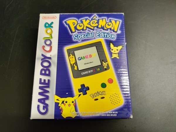 Game Boy Color - Pokemon Pikachu Special Edition OVP