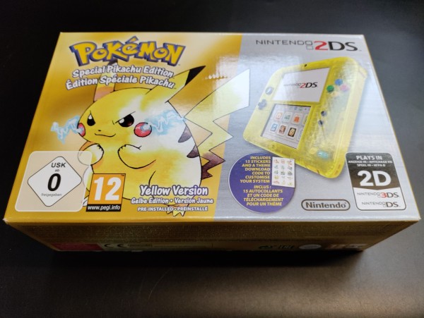 Nintendo 2DS - Pokemon Special Pikachu Edition OVP