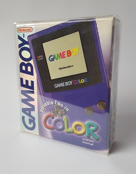 PET Schutzhülle für Game Boy Color OVP Box