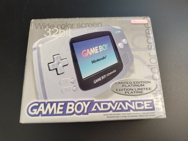 Game Boy Advance Platinum OVP