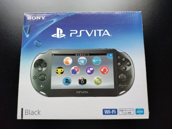 PlayStation Vita Slim Konsole Schwarz OVP