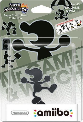 Amiibo - Mr. Game & Watch (Super Smash Bros. Collection No.45) OVP