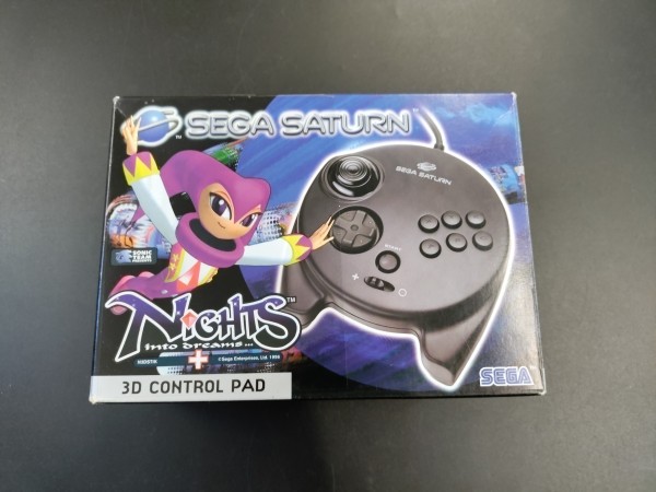 Saturn 3D Control Pad + NiGHTS Into Dreams... OVP