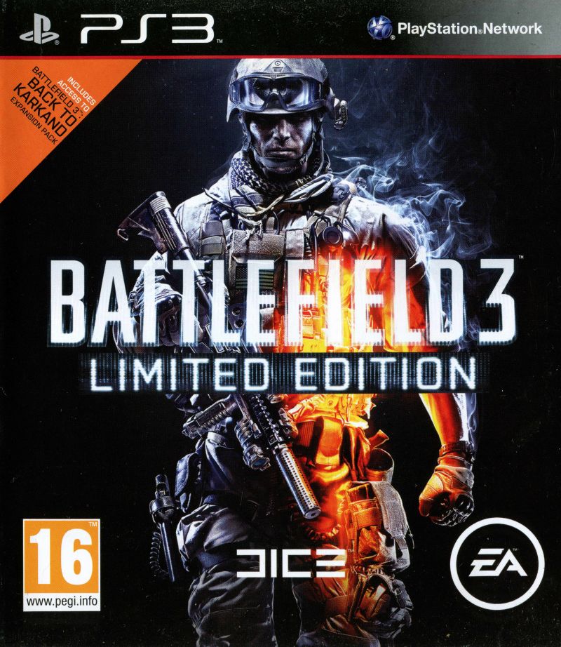 Battlefield 3 limited edition чем отличается