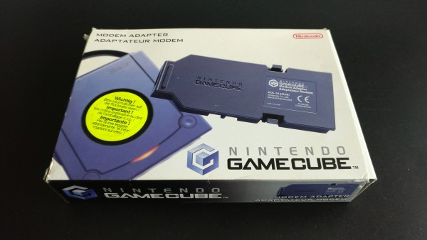 GameCube Modem Adapter OVP